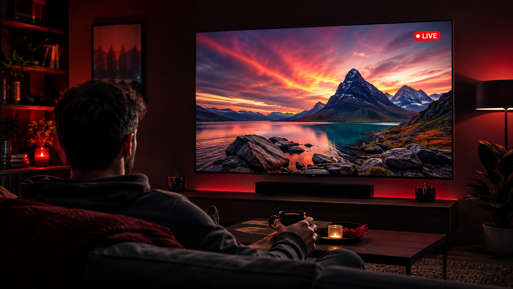 Nach dem Smart IPTV einrichten entspannt Filme und Live-Sport in 4K genießen